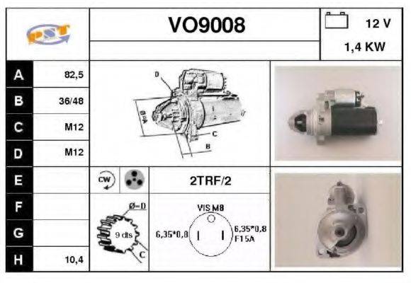 SNRA VO9008 Стартер