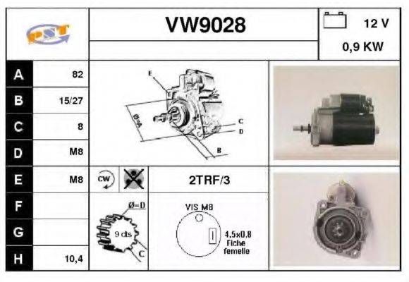 SNRA VW9028 Стартер