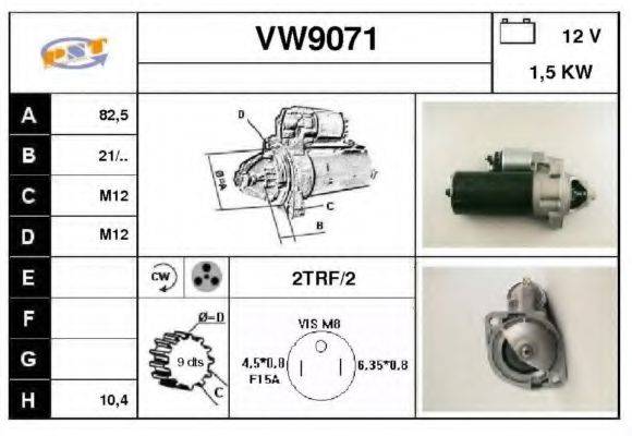 SNRA VW9071 Стартер