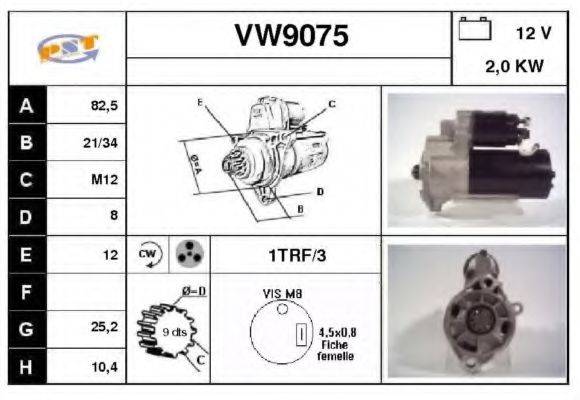 SNRA VW9075 Стартер