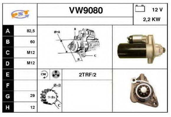 SNRA VW9080 Стартер