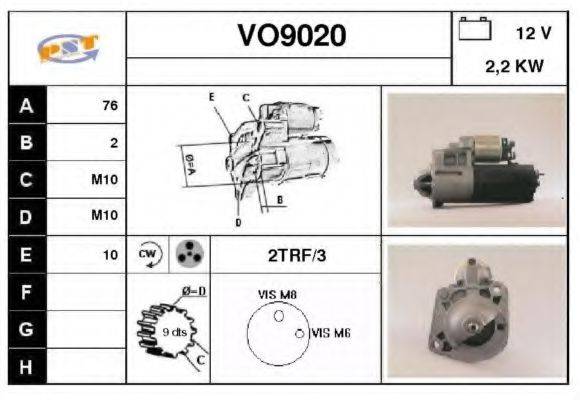 SNRA VO9020 Стартер