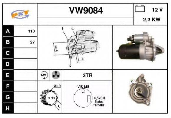 SNRA VW9084 Стартер