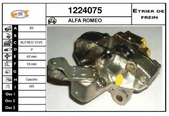 SNRA 1224075 Гальмівний супорт