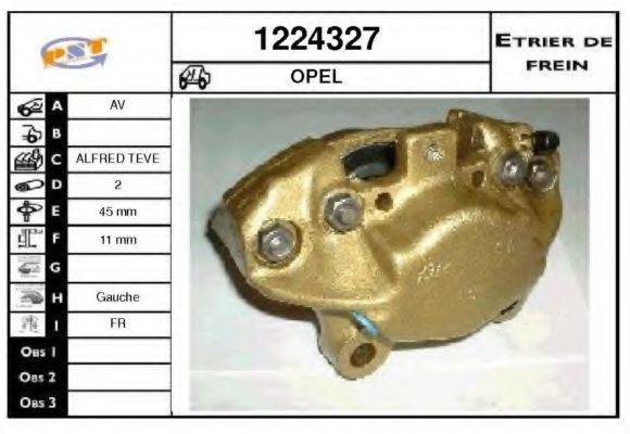 SNRA 1224327 Гальмівний супорт