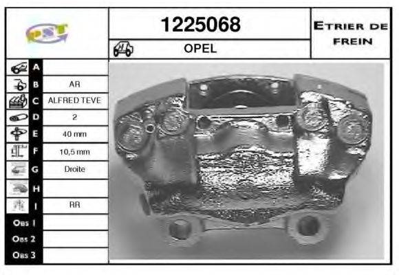 SNRA 1225068 Гальмівний супорт