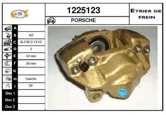 SNRA 1225123 Гальмівний супорт