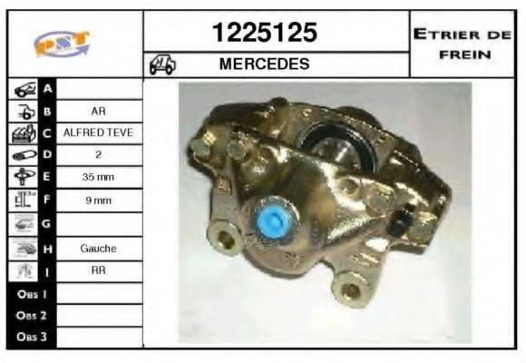 SNRA 1225125 Гальмівний супорт