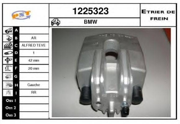 SNRA 1225323 Гальмівний супорт