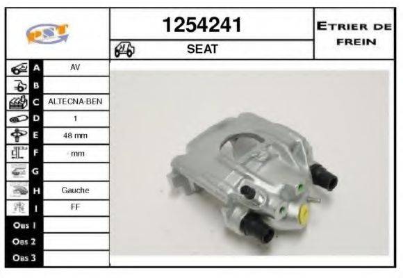 SNRA 1254241 Гальмівний супорт