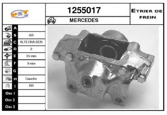 SNRA 1255017 Гальмівний супорт