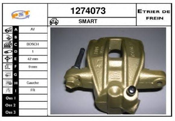 SNRA 1274073 Гальмівний супорт