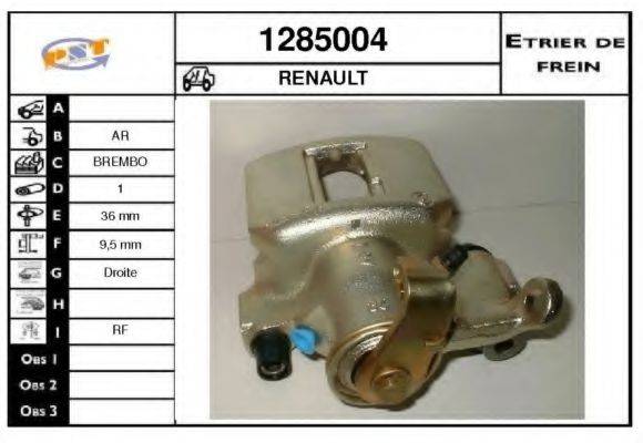 SNRA 1285004 Гальмівний супорт