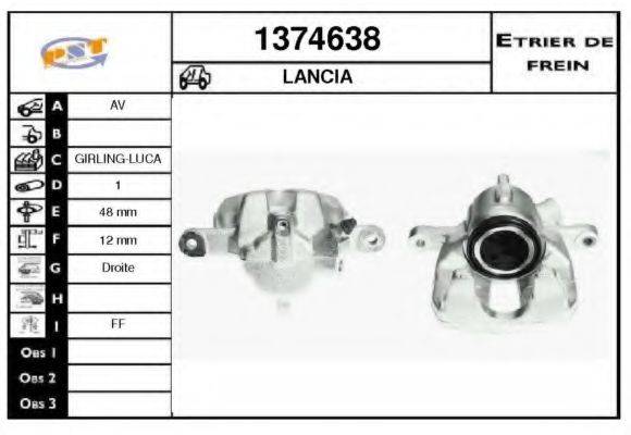 SNRA 1374638 Гальмівний супорт