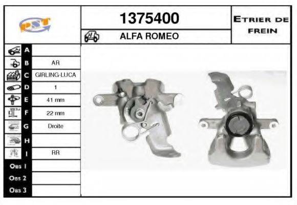 SNRA 1375400 Гальмівний супорт