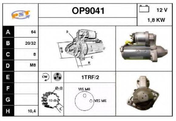 SNRA OP9041 Стартер