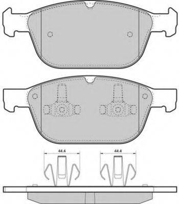 FREMAX FBP1678 Комплект гальмівних колодок, дискове гальмо