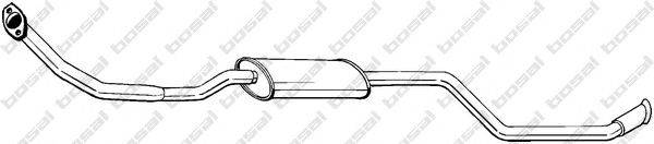 BOSAL 291657 Передглушувач вихлопних газів