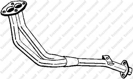 BOSAL 786129 Труба вихлопного газу