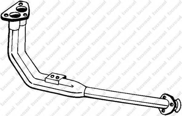 BOSAL 834845 Труба вихлопного газу