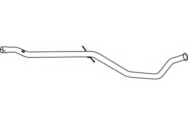 FENNO P1757 Труба вихлопного газу