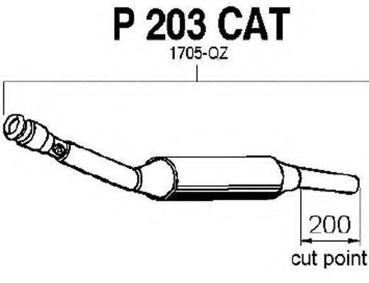 FENNO P203CAT Каталізатор