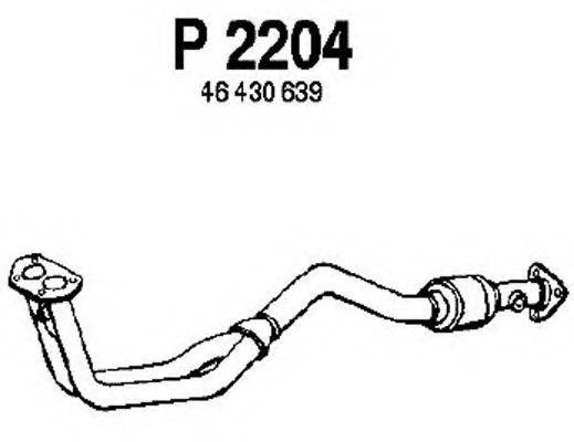 FENNO P2204 Труба вихлопного газу