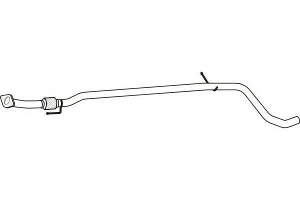 FENNO P2281 Труба вихлопного газу