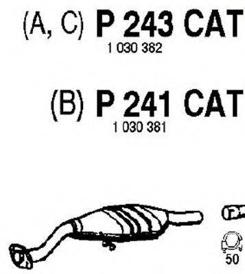 FENNO P243CAT Каталізатор