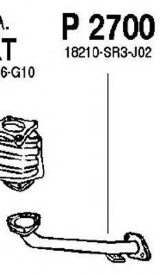 FENNO P2700 Труба вихлопного газу