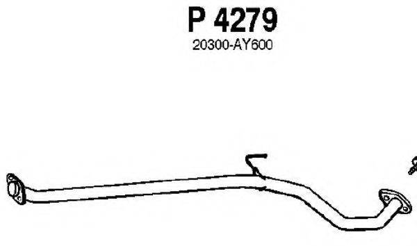 FENNO P4279 Труба вихлопного газу