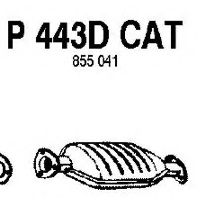 FENNO P443DCAT Каталізатор