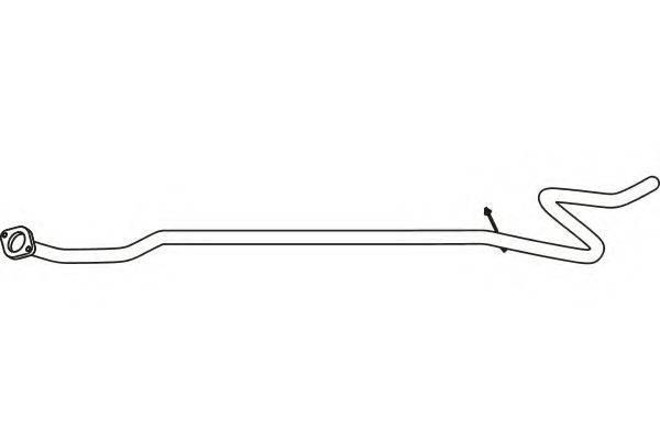 FENNO P46001 Труба вихлопного газу