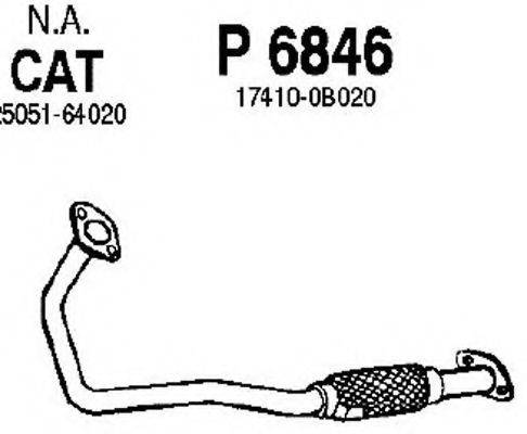 FENNO P6846 Труба вихлопного газу