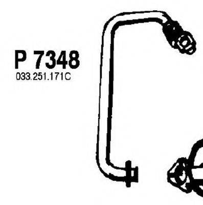 FENNO P7348 Труба вихлопного газу