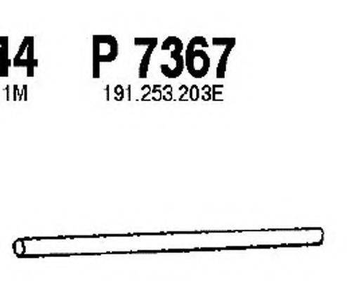 FENNO P7367 Труба вихлопного газу