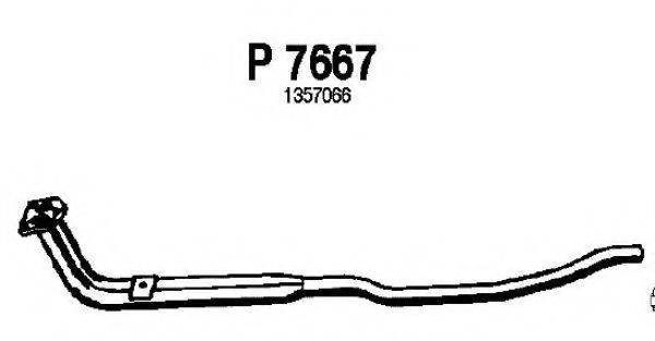 FENNO P7667 Труба вихлопного газу