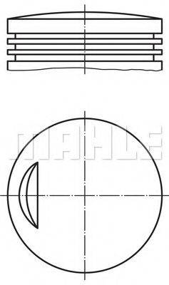 PERFECT CIRCLE 5605828D Поршень