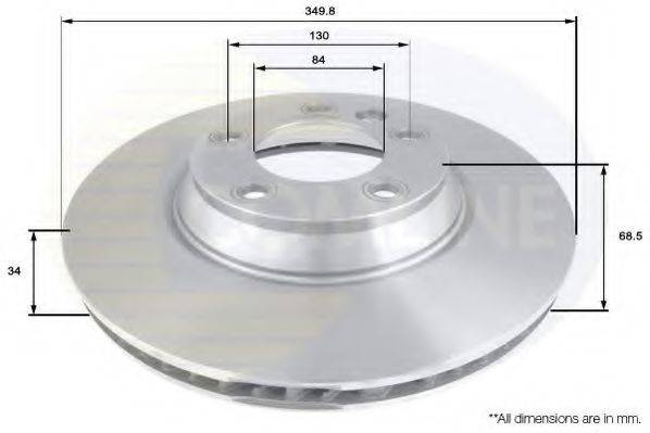 COMLINE ADC1459V гальмівний диск