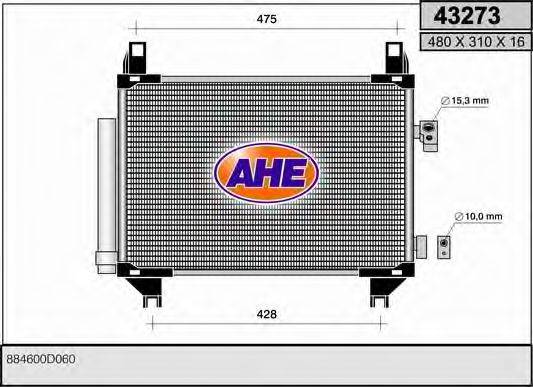 AHE 43273 Конденсатор, кондиціонер