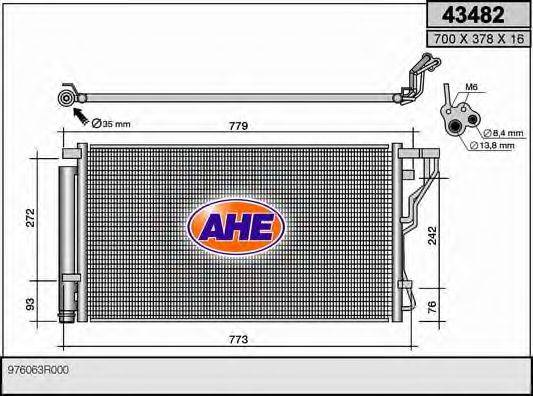 AHE 43482 Конденсатор, кондиціонер