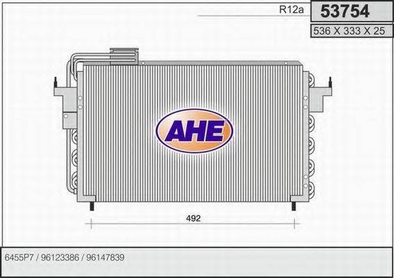 AHE 53754 Конденсатор, кондиціонер