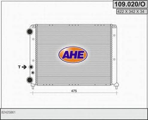 AHE 109020O Радіатор, охолодження двигуна