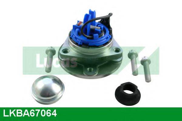 LUCAS ENGINE DRIVE LKBA67064 Комплект підшипника маточини колеса