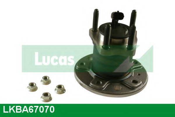 LUCAS ENGINE DRIVE LKBA67070 Комплект підшипника маточини колеса