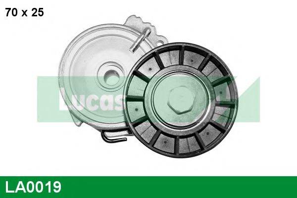 LUCAS ENGINE DRIVE LA0019 Натяжний ролик, полікліновий ремінь