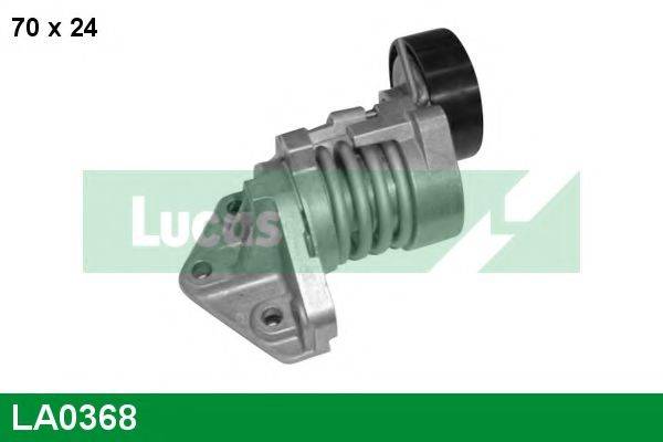 LUCAS ENGINE DRIVE LA0368 Натяжний ролик, полікліновий ремінь