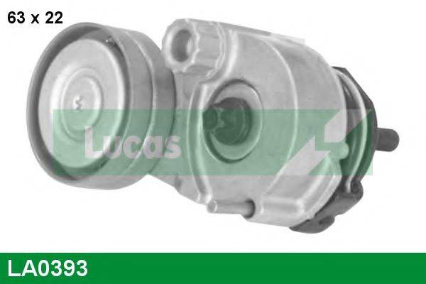 LUCAS ENGINE DRIVE LA0393 Натяжна планка, полікліновий ремінь