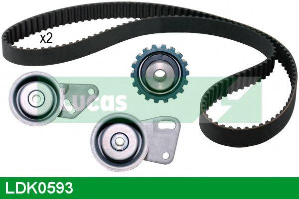 LUCAS ENGINE DRIVE LDK0593 Комплект ременя ГРМ