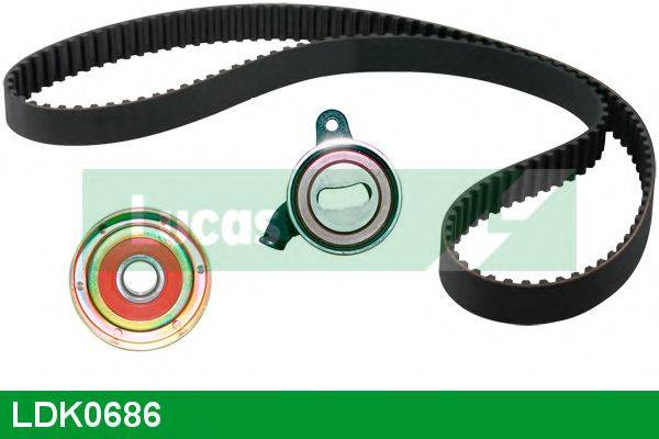 LUCAS ENGINE DRIVE LDK0686 Комплект ременя ГРМ